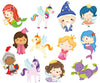 Buddy & Barney - Bath Time Stickers Colour Changing Magical Creatures