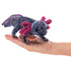 Folkmanis - Finger Puppet Axolotl Black