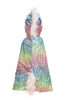 Great Pretenders - Hooded Cape Reversible Rainbow Unicorn & Dragon