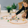 Bigjigs Rail - Scandi Woodland Animal Train Set