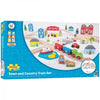 Bigjigs Rail - Town and Country Train Set
