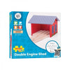 Bigjigs Rail - Double Engine Shed