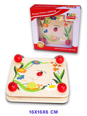 Fun Factory - Flower Press with Ladybugs