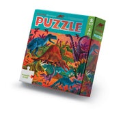 Crocodile Creek - Foil Puzzle 60 Piece Dazzling Dinosaurs