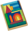 Gluckskafer - Wooden Blocks Church with Tray