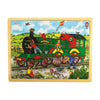 Bigjigs - Tray Puzzle Large 24 piece Train