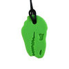 Ark Therapeutic - Chewable Necklace Dino Bite XT-Medium Lime Green