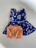 Dolls 4 Tibet - Dolls Clothes Large Sleeveless Dress & Bloomers