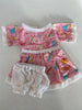 Dolls 4 Tibet - Dolls Clothes Small Short Sleeve Dress & Bloomers