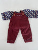 Dolls 4 Tibet - Dolls Clothes Large Long Top & Overalls