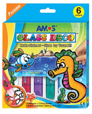 Amos - Glass Deco 6 Colours 10.5ml