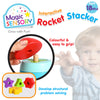 Magic Sensory - Wooden Rocket Stacker