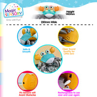 Magic Sensory - Interactive Crawling Crab Toy Assorted Colours