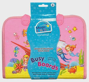 Magic Sensory - Busy Board Pink
