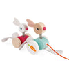 Janod - Pull Along Rabbits