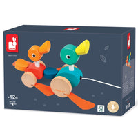 Janod - Pull Along Duck Family