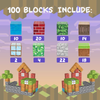 MiniBlox - Magnetic Building Cubes 100 piece