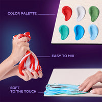 Okto Clay - Sensory Art 3D Creative Painting with Clay Koi Carps