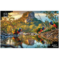 Puzzle Master - Puzzle 1000 piece Lorikeet Friends 2.0