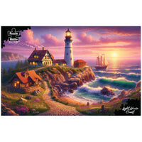 Puzzle Master - Puzzle 1000 piece Lighthouse Coast