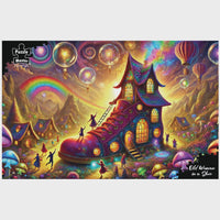 Puzzle Master - Puzzle 1000 piece Old Woman Who Lives in a Shoe