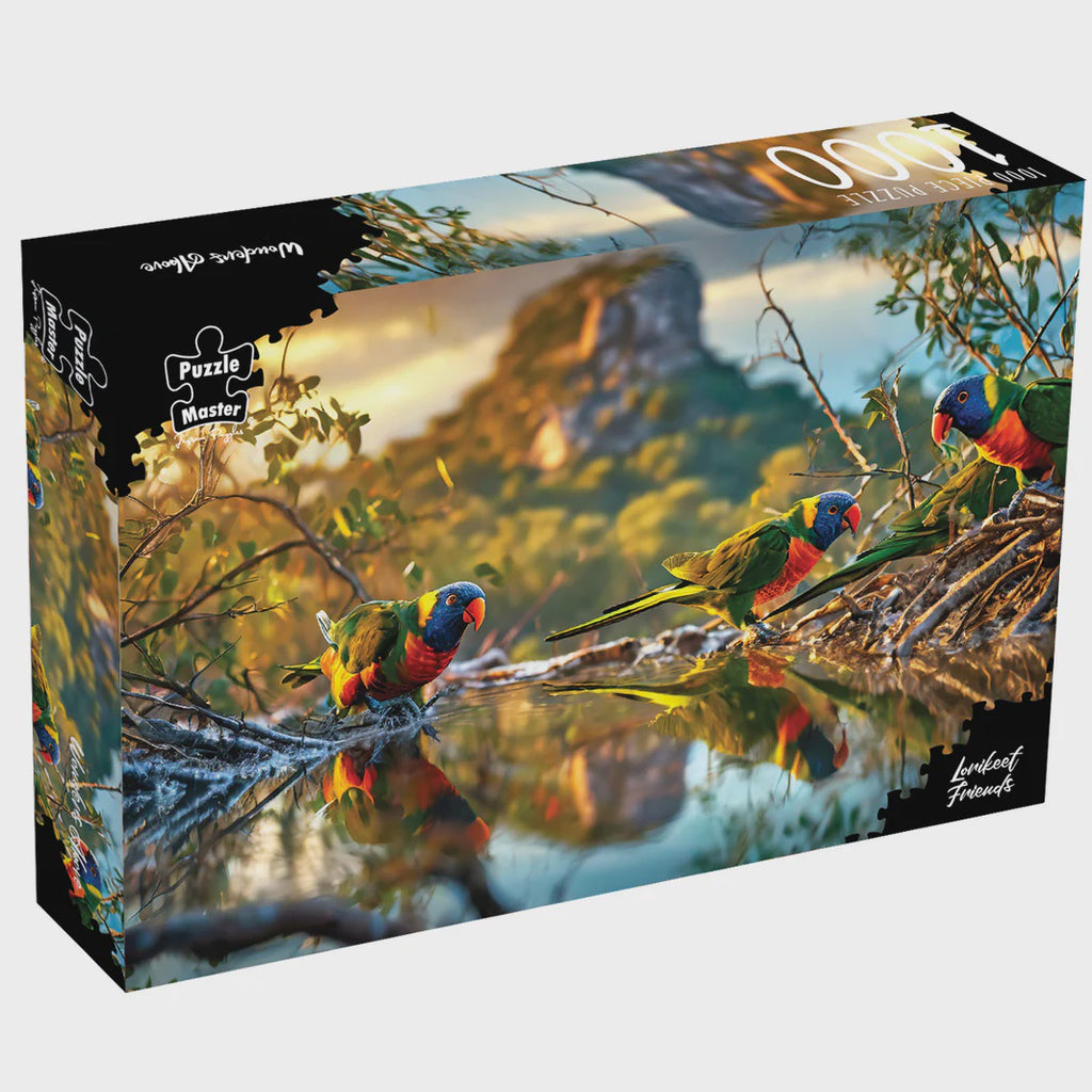 Puzzle Master - Puzzle 1000 piece Lorikeet Friends 2.0