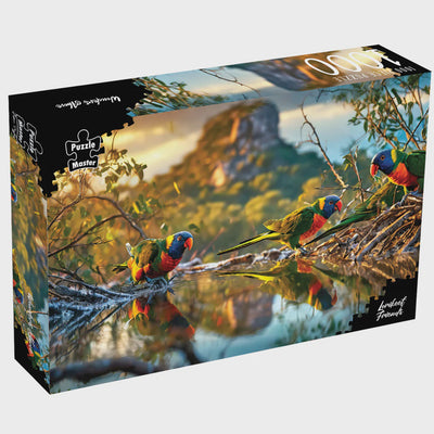 Puzzle Master - Puzzle 1000 piece Lorikeet Friends 2.0