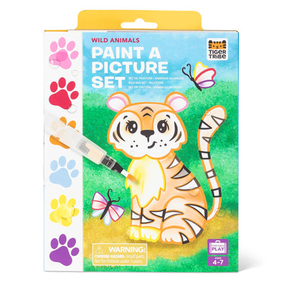Tiger Tribe - Paint A Picture Set Wild Animals