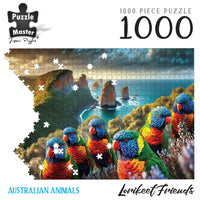 Puzzle Master - Puzzle 1000 piece Lorikeet Friends