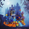 MiniBlox - Magnetic Building Cubes 100 piece Builder's Castle