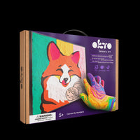 Okto Clay - Sensory Art Coloring with Clay Fox