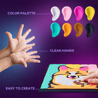 Okto Clay - Sensory Art Coloring with Clay Fox