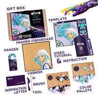 Okto Clay - Sensory Art 3D Creative Painting with Clay Manga Air