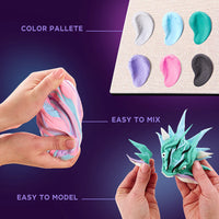 Okto Clay - Sensory Art 3D Creative Painting with Clay Manga Air