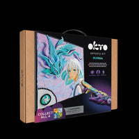 Okto Clay - Sensory Art 3D Creative Painting with Clay Manga Air