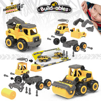 Construct It - Build-ables 2 in 1 Roadworks Vehicles Set
