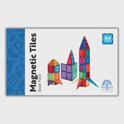 Learn & Grow Toys - Magnetic Tiles Base Pack 64 piece