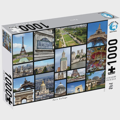 Puzzle Master - Puzzle 1000 piece Paris Collage