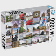 Puzzle Master - Puzzle 1000 piece London Collage