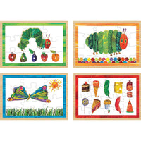 World of Eric Carle - The Very Hungry Caterpillar 4 in 1 Wooden Jigsaw Puzzles