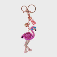 Pink Poppy - Bag Charm Flamingo