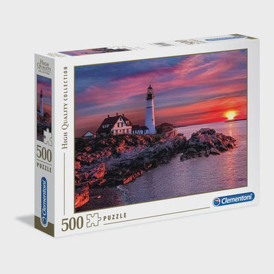 Clementoni - Puzzle 500 piece Portland Head Light