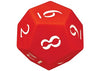Teachables - Dice 12 Face 1-12 100mm PVC