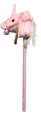 Hobby Horse Unicorn with Sound Assorted Colours
