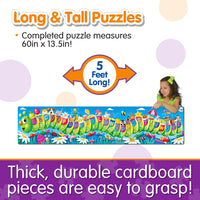 The Learning Journey - Long & Tall Puzzle ABC Caterpillar