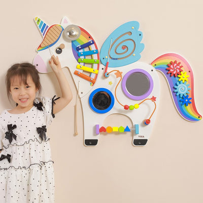 Viga - Wall Toy Activity Game Panel Unicorn