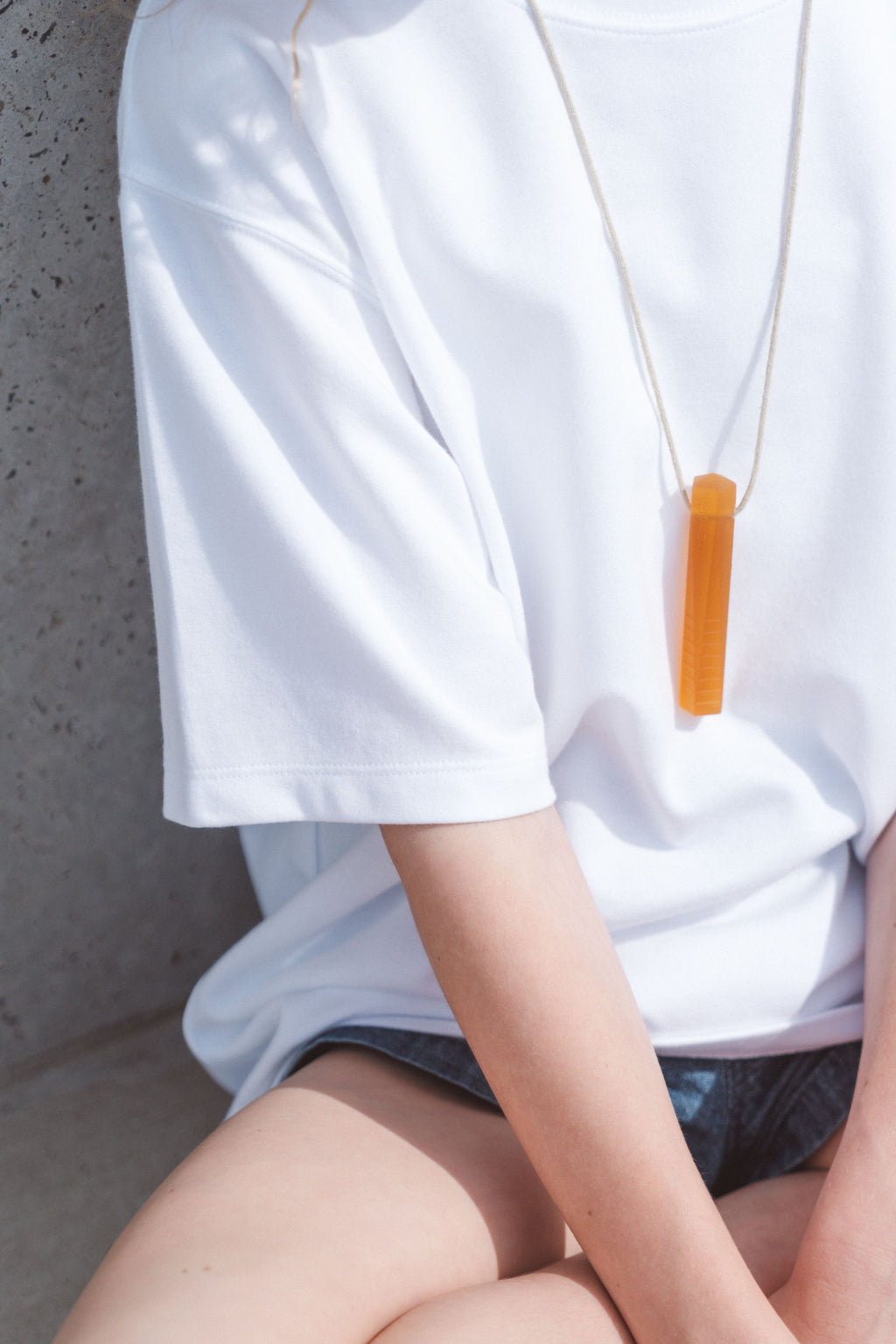 The Santo - Natural Rubber Sensory Necklace 2 pack