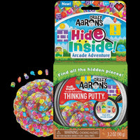 Crazy Aaron's - Thinking Putty Hide Inside Arcade Adventure