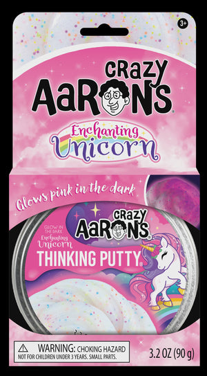 Crazy Aaron's - Thinking Putty Glowbrights Enchanting Unicorn