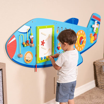 Viga - Wall Toy Activity Game Panel Airplane